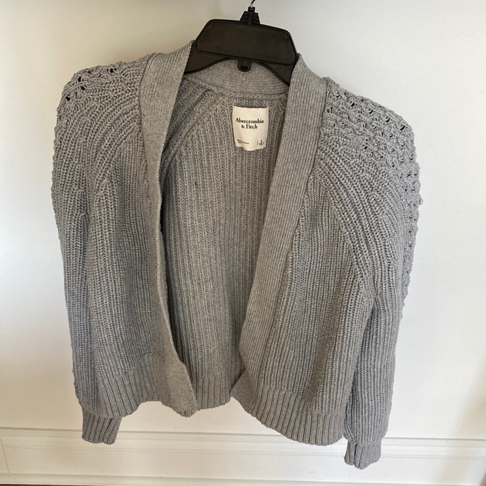 Abercrombie & Fitch cozy knit mid length cardigan